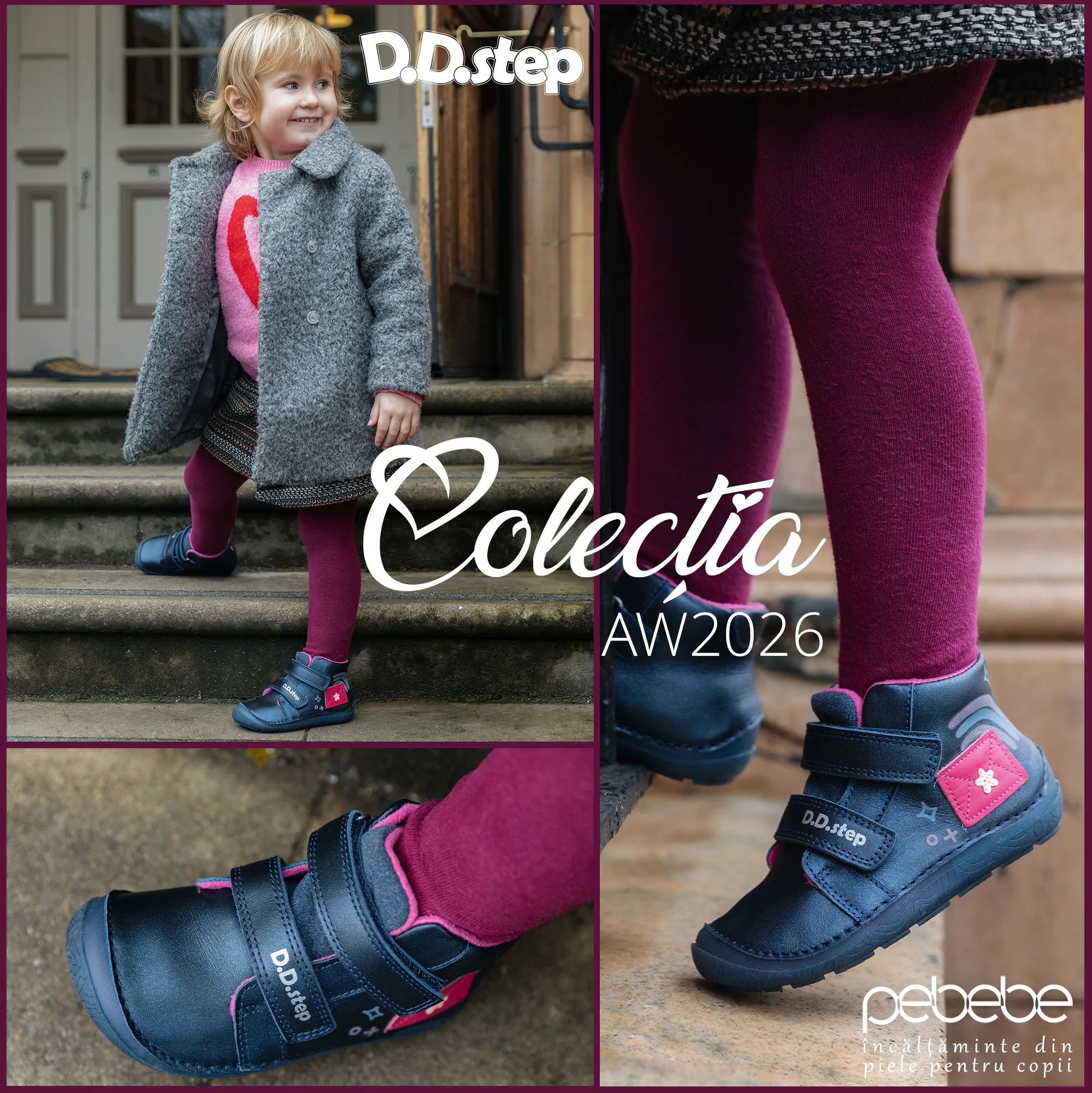 Noua colectie D.D.Step AW2026: ghete pentru copii, barefoot si modele pentru sezonul rece