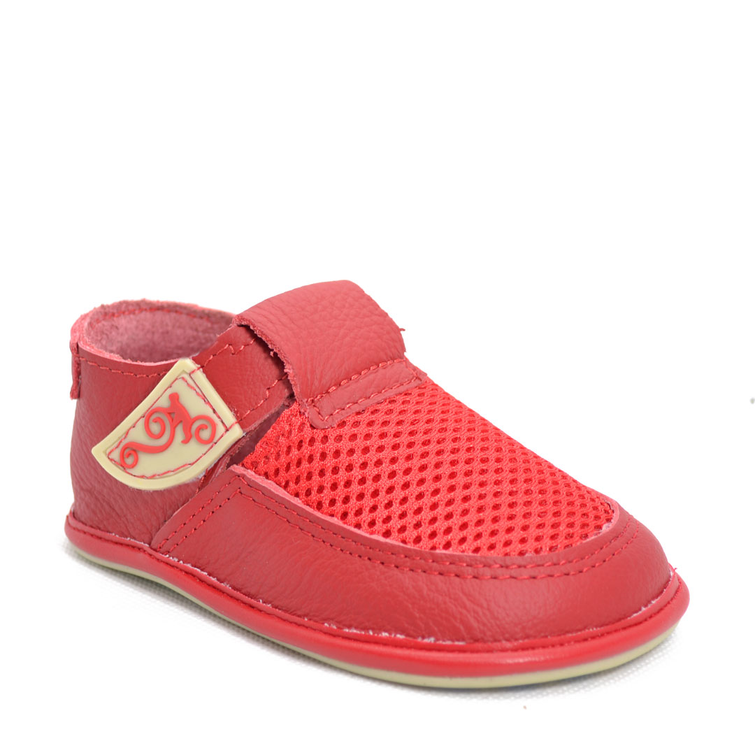 Pantofi Barefoot copii Bebe, rosu, Magical Shoes