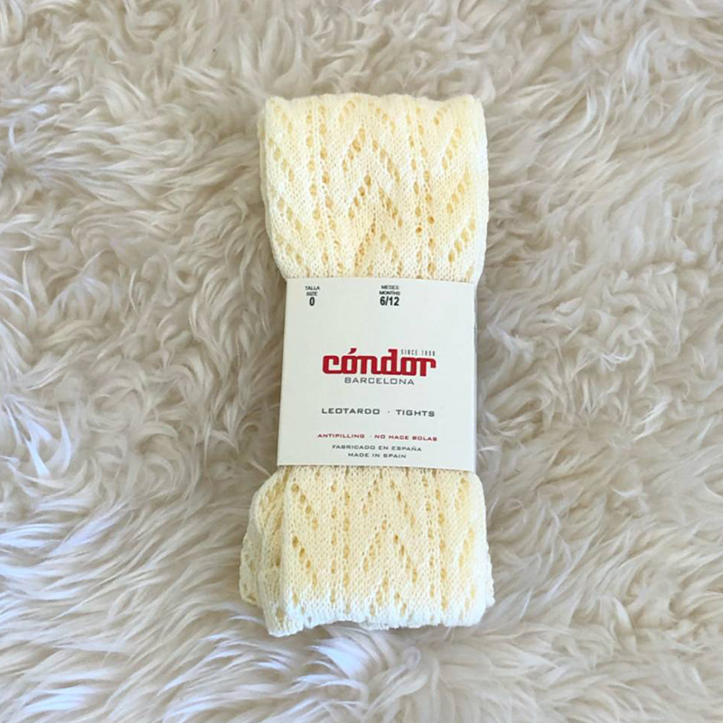 Dres bumbac, model lateral crosetat si perforatii, alb unt, Condor ...