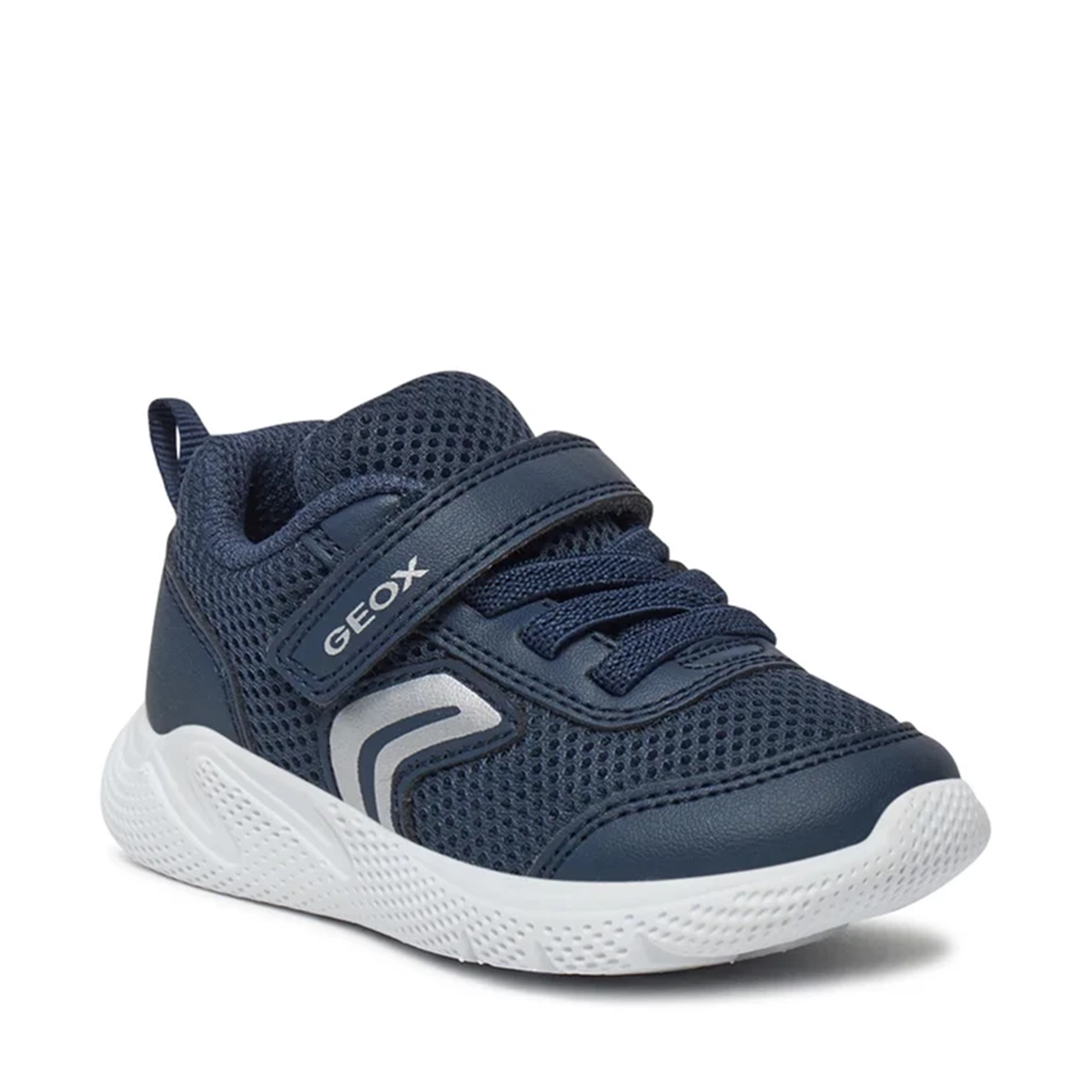 Pantofi sport Geox baieti, material textil, talpa flexibila