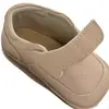 Ghete barefoot din piele naturala pentru copii, primii pasi, inchidere cu scai si talpa din flexibila, cappuccino_RO-14-cappuccino-19_Pebebe