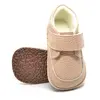 Ghete primii pasi, piele naturala, scai, captuseala textila, talpa din cauciuc, cappuccino_RO-17-10-24_Pebebe