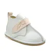 Ghete barefoot copii, piele naturala, talpa flexibila, alb cu roz_RO-104-3-22_Pebebe