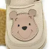 Pantofi barefoot copii, primii pasi, piele naturala, talpa flexibila, grej, ursulet_RO-16-16-21_Pebebe