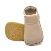 Pantofi din piele moale cu talpa flexibila si captuseala, cappuccino_RO-15-8-22_Pebebe