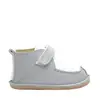 Pantofi din piele naturala pentru copii, talpa cauciuc, scai, Bubu, gri_RO-110-3-17_Pebebe