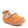 Ghete So Schuss, piele naturala, talpa flexibila, captuseala, maro cognac, Kickers_909730-10-72-18_Pebebe