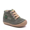 Pantofi Sonistreet, piele naturala si piele intoarsa, talpa flexibila, khaki, Kickers_928062-10-20-24_Pebebe