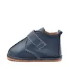 Ghete barefoot copii, piele naturala, talpa flexibila, bleumarin,_RO-104-9-23_Pebebe