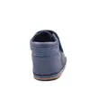 Ghete barefoot din piele naturala pentru copii, primii pasi, inchidere cu scai si talpa din flexibila, bleumarin_RO-14-3-18_Pebebe