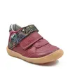 Pantofi din piele naturala, talpa flexibila, rosu bordeaux, Deborah_Ari-002-23_Pebebe