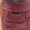 Pantofi din piele naturala, talpa flexibila, rosu bordeaux, Deborah_Ari-002-23_Pebebe