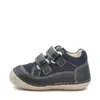 Pantofi Sostankro, piele naturala si material textil, talpa flexibila, bleumarin, Kickers_894560-10-101-19_Pebebe