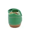 Sandale Sushy, piele naturala, talpa flexibila, verde, Kickers_611084-10-6-18_Pebebe
