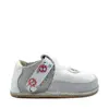 Pantofi barefoot, primii pasi, piele naturala, talpa flexibila, alb, monstruleti, Supreme_Ari-010-16_Pebebe