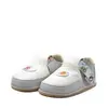 Pantofi barefoot, primii pasi, piele naturala, talpa flexibila, alb, monstruleti, Supreme_Ari-010-16_Pebebe