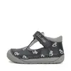 Pantofi decupati, piele naturala, primii pași, Barefoot, bleumarin, calut, D.D.Step_H070-41464A-21_Pebebe