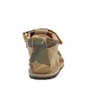 Sandale copii, barefoot, primii pasi, piele naturala, talpa flexibila, inchidere cu scai, print army_RO-103-9-17_Pebebe