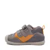 Pantofi copii, piele naturala, Biogateo Urban Casual, gri, Biomecanics_241122-B213-18_Pebebe