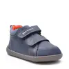 Pantofi copii, piele naturala, Soft & Fun, albastru, Garvalin_241301-A183-20_Pebebe