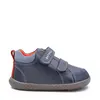 Pantofi copii, piele naturala, Soft & Fun, albastru, Garvalin_241301-A183-20_Pebebe