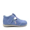 Pantofi din piele naturala, decupati, primii pași, Albastru, Bluey_ARI-30-2-25_Pebebe