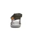 Sandale barefoot copii, piele naturala, khaki, D.D.Step_G080-41185AM-31_Pebebe