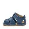 Sandale barefoot, piele naturala, talpa flexibila, albastru, Ryan_ARI-101-3-16_Pebebe