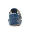 Sandale barefoot, piele naturala, talpa flexibila, albastru, Ryan_ARI-101-3-16_Pebebe