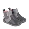 Cizme copii, piele naturala, Soft & Fun, stelute, gri, Garvalin_241304-A083-19_Pebebe