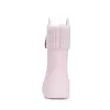 Cizme de cauciuc pentru copii, interior din material textil detasabil, roz, D.D.Step_I106-42443-28/29_Pebebe
