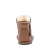 Cizme din piele pentru copii, talpa flexibila, imblanite, camel_RO-106-19-17_Pebebe