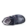 Ghete copii, piele naturala, barefoot, talpa flexibila, bleumarin, D.D.Step_A063-42804M-25_Pebebe