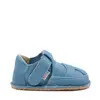 Pantofi barefoot, primii pasi, piele naturala, talpa flexibila, albastru, Artur_Ari-020-3-16_Pebebe