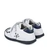 Pantofi Biomecanics Baieti, piele naturala, Biogateo Sport, alb, albastru_241001-A578-24_Pebebe