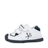 Pantofi Biomecanics Baieti, piele naturala, Biogateo Sport, alb, albastru_241001-A578-24_Pebebe