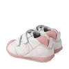 Pantofi copii, piele naturala, Biogateo Sport, alb, roz, Biomecanics_221001-B-24_Pebebe