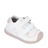 Pantofi copii, piele naturala, Biogateo Sport, alb,roz, Biomecanics_241001-B786-25_Pebebe