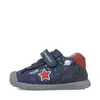 Pantofi copii, piele naturala, Biogateo Urban Casual, bleumarin, steluta, Biomecanics_241129-A183-18_Pebebe