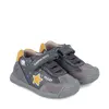 Pantofi copii, piele naturala, Biogateo Urban Casual, gri, steluta, Biomecanics_241129-B083-18_Pebebe