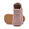 Pantofi din piele moale cu talpa flexibila, captuseala, roz_RO-15-12-21_Pebebe