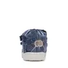 Pantofi fete, material textil, bleumarin, denim, flori, D.D.Step_C077-42610B-25_Pebebe