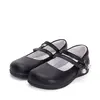 Pantofi fete, piele naturala, barete, negru, D.D.Step Colectia Back to School_H072-42725M-27_Pebebe