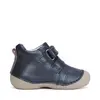 Pantofi fete, piele naturla, talpa flexibila, bleumarin sidef, fluturasi, D.D.Step_S015-42400-20_Pebebe