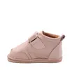 Pantofi primii pasi fete, piele naturala, barefoot, talpa flexibila, culoare roz, Smiley_RO-500-1-22_Pebebe