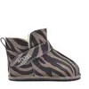 Cizme din piele pentru copii, talpa flexibila, imblanite, animal print_RO-106-24-22_Pebebe