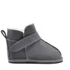 Cizme din piele pentru copii, talpa flexibila, imblanite, gri_RO-106-22-24_Pebebe