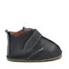 Ghete copii, barefoot, piele naturala, primii pasi, negru_RO-121-3-21_Pebebe