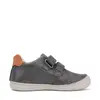 Pantofi baieti, piele naturala, talpa flexibila, kaki inchis, D.D. Step_S078-51687AM-29_Pebebe