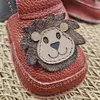 Pantofi barefoot copii, primii pasi, piele naturala, talpa flexibila, leu_RO-16-3-22_Pebebe